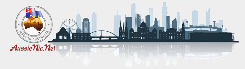 Made in Australia - Glebe, Tasmania Logo